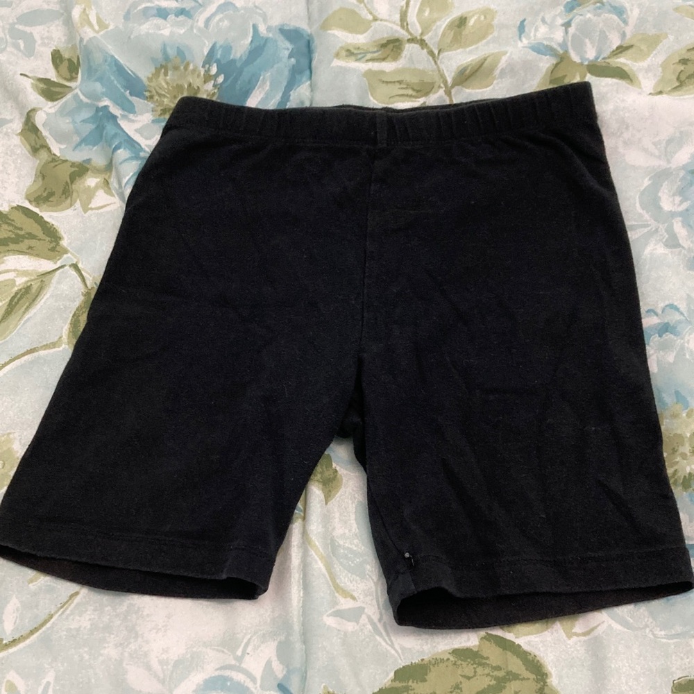 Black Casual Shorts